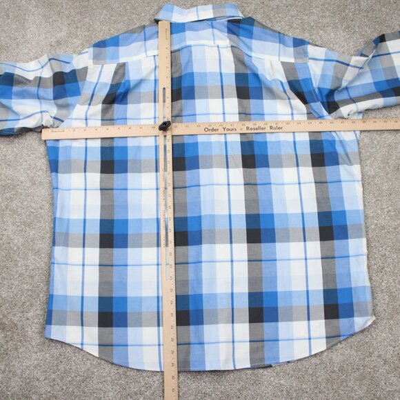 Eddie Bauer On the Go Shirt NWT Mens 2XL XXL Blue Travex FreeDry Classic Fit L/S - Picture 13 of 16